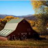 Red Barn Farm Landscape Paint By Numbers