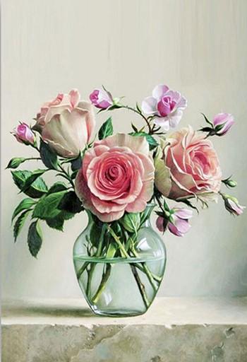 Glorious Flowers  Flowers Paint By Numbers