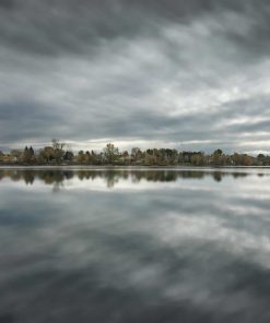 Grey Clouds Lake paint by numbers