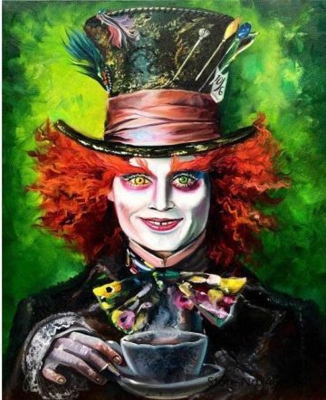 Mad Hatter People Paint By Numbers