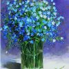 Periwinkle  Flowers Paint By Numbers