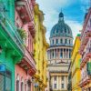 Colourful Cuba Cities Paint By Numbers