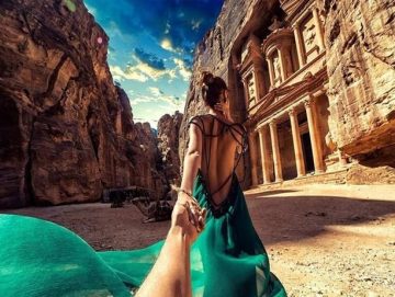 Follow Me Petra  Cities Paint By Numbers