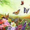 Butterfly Landscape  - DIY Paint By Numbers - Numeral Paint