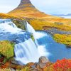 Kirkjufell Mountain Iceland paint by numbers