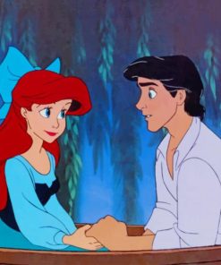 Prince Eric Little Mermaid paint by numbers