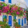 Greece Houses Paint by numbers