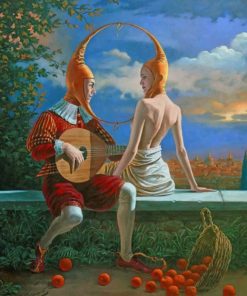 Micheal Cheval Absurd paint by numbers