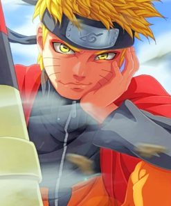 Ninja Naruto paint by numbers