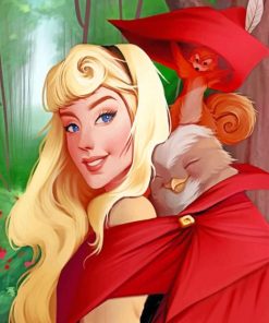 Aurora Disney Art paint by numbers