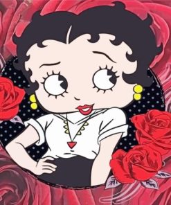 Betty Boop Paint By Numbers