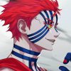 akaza-demon-slayer-paint-by-number