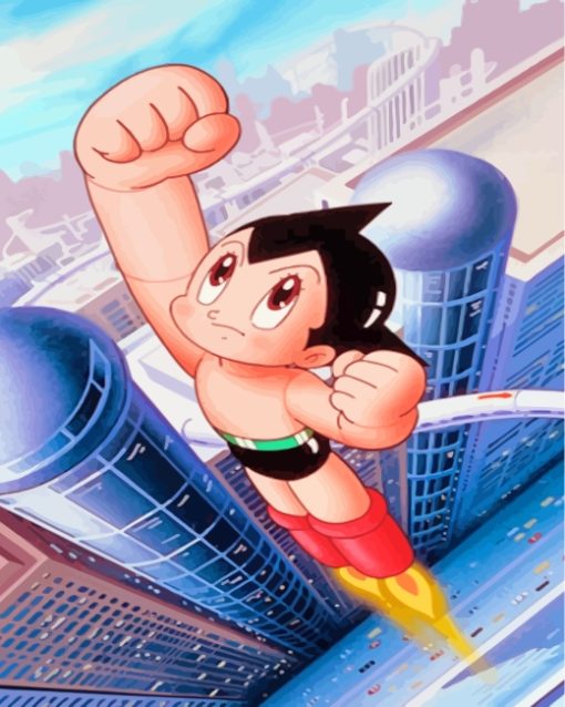 Astro Boy Paint by numbers