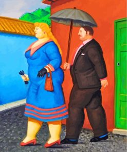 Fat Classy Couple Paint by numbers