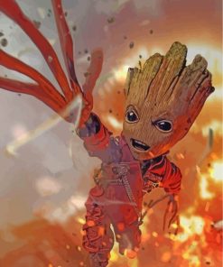 baby-groot-paint-by-numbers