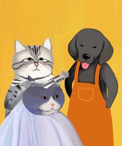 barbers-dogs-and-cats-paint-by-numbers