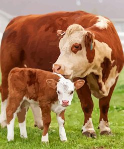 white-and-brown-cows-paint-by-numbers