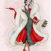 101 Dalmatians Cruella De Vil Paint by numbers