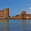 Sidon Sea Castle Lebanon Paint by numbers