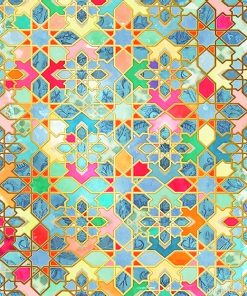 colorful-moroccan-mosaic-paint-by-numbers