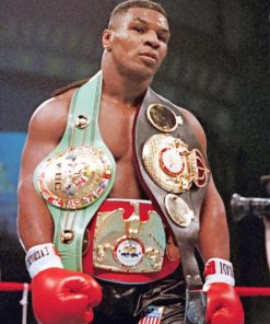 mike-tyson-world-champ-Belts-paint-by-number