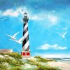 The Cape Hatteras Lighthouse Paint by numbers