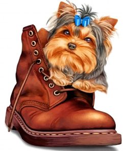 yorkie-in-a-boot-paint-by-number