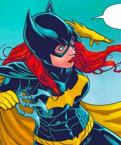 Batgirl Hero Paint by numbers