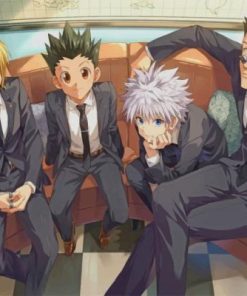 Hunter X Hunter Characters paint by numbers