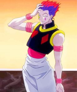 Hunter x Hunter Hisoka paint by number