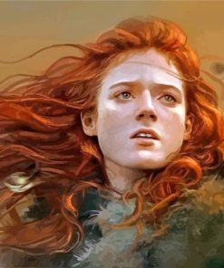 Ygritte Game Of Thrones Art paint by number