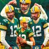 Green Bay Packers Aaron Rodgers paint by numbers