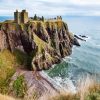 Aberdeen Dunnottar Castle paint by numbers