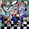 Abstract Dentist Paint By Number
