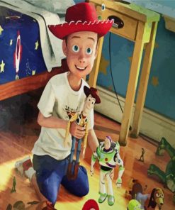 Andy Davis Toy Story paint by numbers