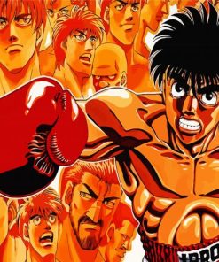 Anime Manga Hajime no Ippo paint by numbers