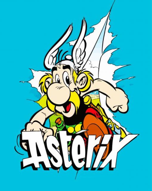 Asterix paint by numbers