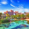 Atlantis The Palm Hotel Paint By Number