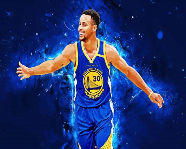 Basketball Player Curry Paint By Number