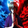 Battoussi Kenshin Himura Paint By Numbers