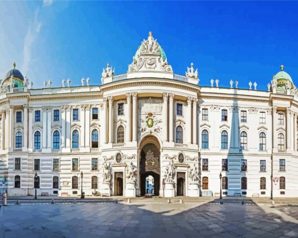 Schloss Belvedere Palace Paint By Number