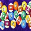 Billiard Balls paint by numbers