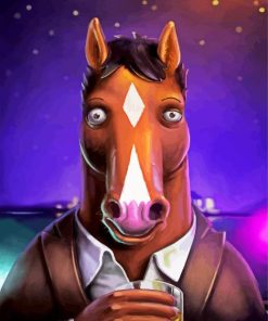 Bojack Horseman paint by numbers