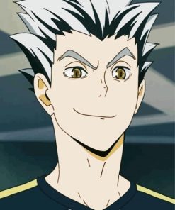 Bokuto Haikyuu paint by numbers