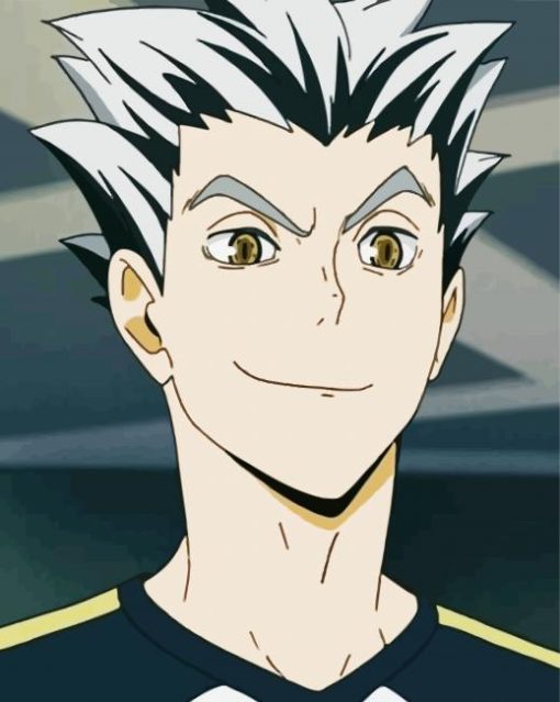 Bokuto Haikyuu paint by numbers