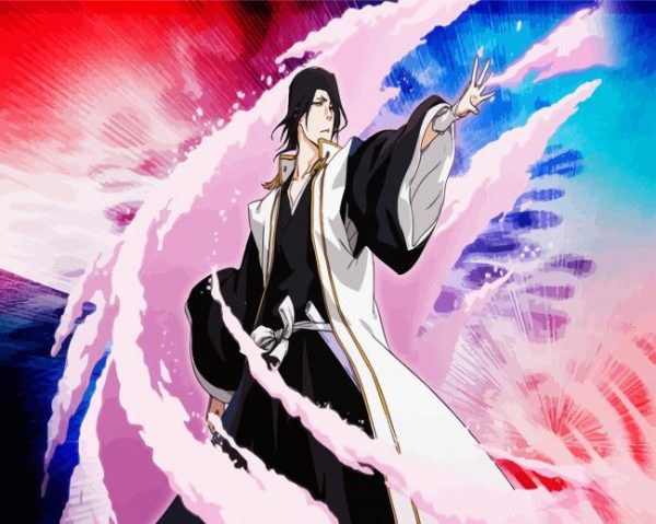 Byakuya Kuchiki Art paint by numbers