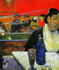 Cafe Arles Paul Gauguin Paint By Number