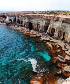 Cape Greco CyprusI Island Paint By Number