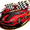 Cars Racing paint by numbers