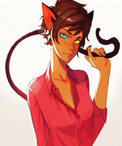 Catra Cat paint by numbers